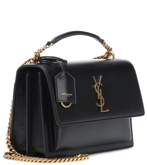 ysl sunset monogram black|Saint Laurent Shoulder Bags for Women .